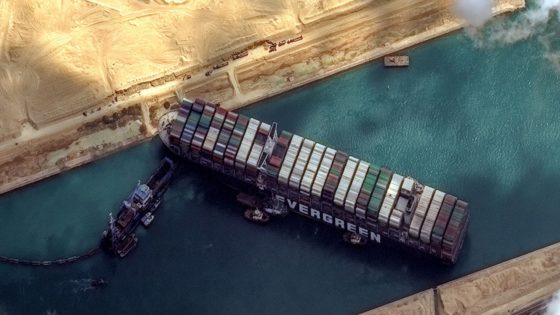 Ever Given Schiff Suezkanal